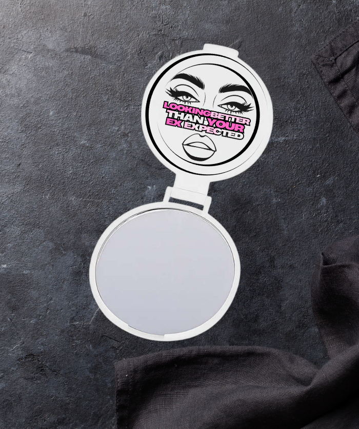 Looking Better Than Your Ex Expected Compact Mirror